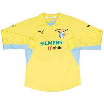 2001-02 Lazio Match Issue Away L/S Shirt #18