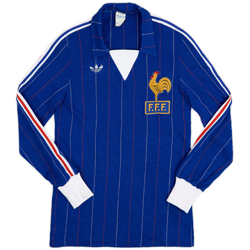 1980-82 France Home L/S Shirt - 8/10 - (S)