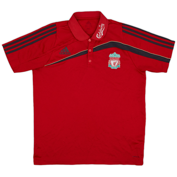 2009-10 Liverpool adidas Polo Shirt - 8/10 - (L)