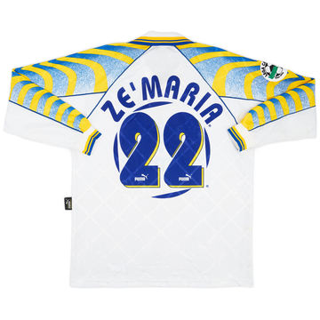 1996-97 Parma Match Worn Home L/S Shirt Ze Maria #22