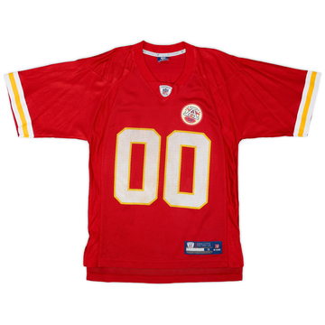 2008-11 Kansas City Chiefs #00 Reebok On Field Home Jersey - 7/10 - (S)