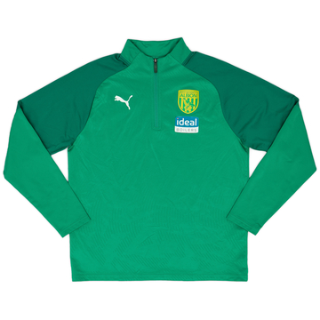 2018-19 West Brom Puma 1/4 Zip Drill Top - 7/10 - (L)