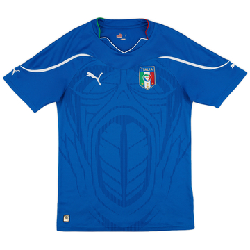 2010-12 Italy Home Shirt - 8/10 - (XL.Boys)