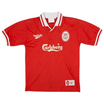 1996-98 Liverpool Home Shirt - 5/10 - (L.Boys)