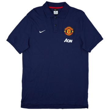2013-14 Manchester United Nike Polo Shirt - 9/10 - (L)