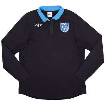 2011-12 England Away L/S Shirt - 8/10 - (L)