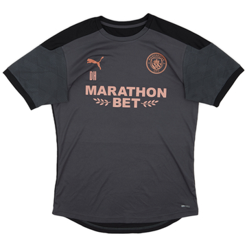 2020-21 Manchester City Staff Issue Puma Training Shirt DH&#039; - 8/10 - (M)