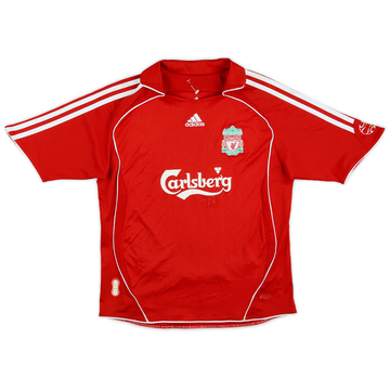 2006-08 Liverpool Home Shirt - 6/10 - (M.Boys)
