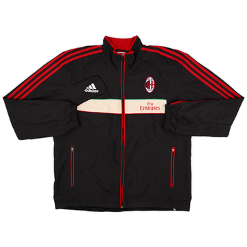 2012-13 AC Milan adidas Track Jacket - 6/10 - (XL)