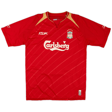 2005-06 Liverpool CL Home Shirt - 6/10 - (M)