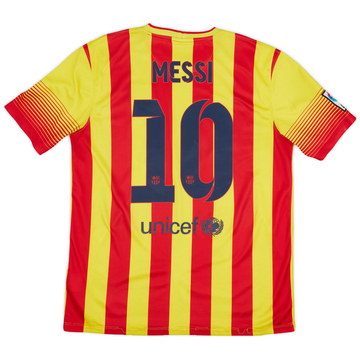2013-15 Barcelona Away Shirt Messi #10 - 7/10 - (L)