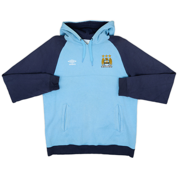 2012-13 Manchester City Umbro Hooded Sweat Top - 5/10 - (L)