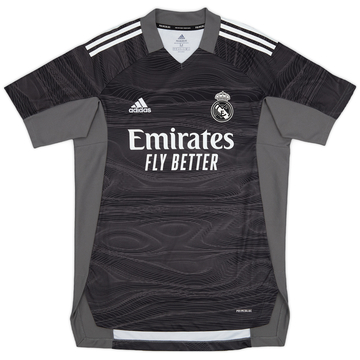 2021-22 Real Madrid GK S/S Shirt - 9/10 - (M)