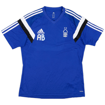 2014-15 Nottingham Forest Staff Issue adidas Training Shirt AB - 8/10 - (L)