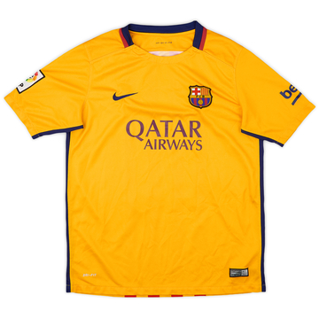 2015-16 Barcelona Away Shirt - 8/10 - (XL.Boys)