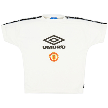 1994-96 Manchester United Umbro Training Shirt - 8/10 - (L.Boys)