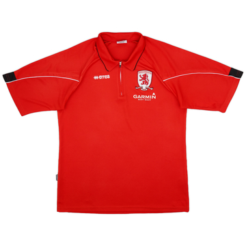2007-08 Middlesbrough Errea 1/4 Zip Training Shirt - 9/10 - (XL)