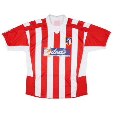 2002-03 Atletico Madrid Home Shirt - 5/10 - (L)