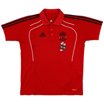 2010-11 Liverpool adidas Polo Shirt - 7/10 - (M/L)