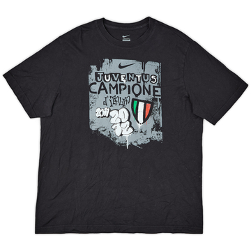 2011-12 Juventus 'Campione D'Italia 2011-12' Nike Graphic Tee - 7/10 - (XL)