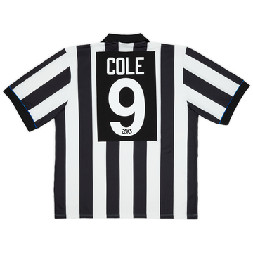 1993-95 Newcastle Home Shirt Cole #9 - 7/10 - (XXL)