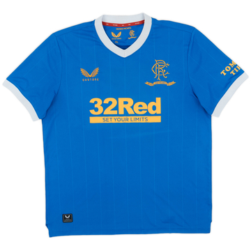 2021-22 Rangers Home Shirt - 6/10 - (XL)