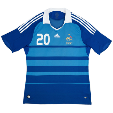 2008-09 France Home Shirt #20 - 7/10 - (XL)