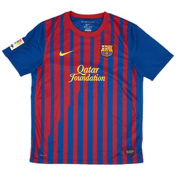 2011-12 Barcelona Home Shirt - 9/10 - (XL.Boys)
