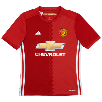 2016-17 Manchester United Home Shirt - 8/10 - (M.Boys)