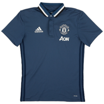 2018-19 Manchester United adidas Polo Shirt - 9/10 - (S)