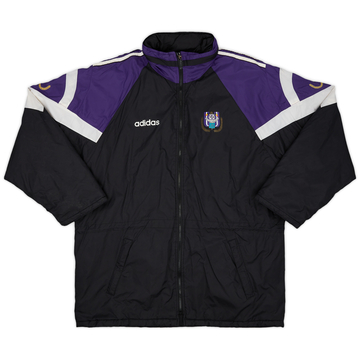 1997-98 Anderlecht adidas Padded Bench Coat - 9/10 - (L)