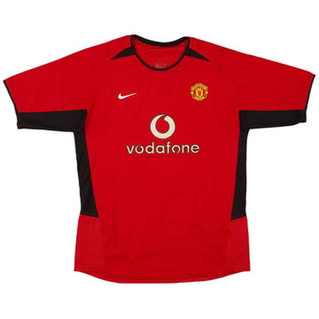 2002-04 Manchester United Home Shirt - 7/10 - (XL.Boys)