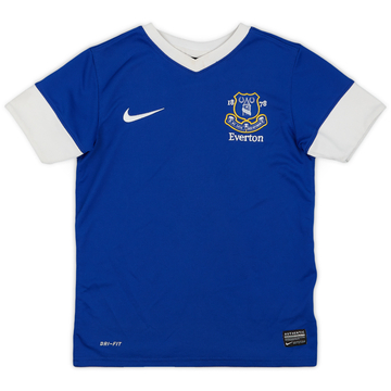 2012-13 Everton Home Shirt - 7/10 - (S.Boys)