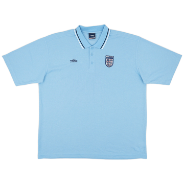 2002-03 England Umbro Polo Shirt - 7/10 - (XXL)