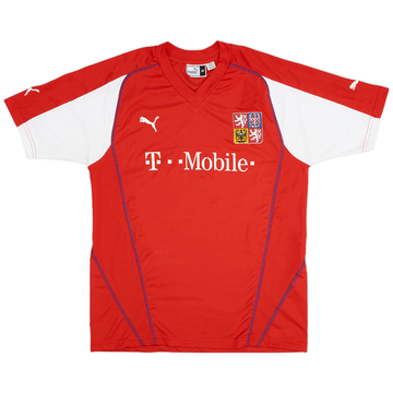 2003-04 Czech Republic Home Shirt - 9/10 - (XL)