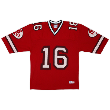 1980s San Francisco 49ers #16 Am'Cap Sportswear Training Jersey - 7/10 - (One Size)