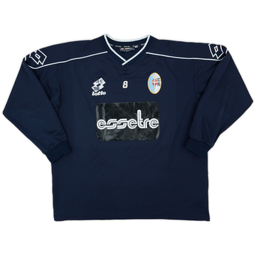 1996-97 Treviso Lotto Player Issue Training L/S Shirt #8 - 5/10 - (XL)