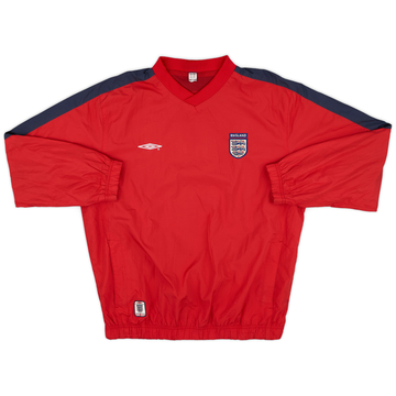 2002-04 England Umbro Drill Top - 6/10 - (M)