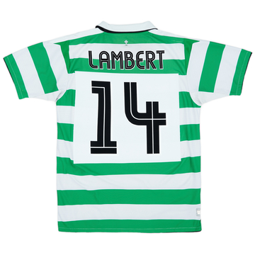 2004-05 Celtic Home Shirt Lambert #14 - 8/10 - (M)