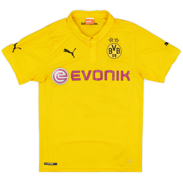 2014-15 Borussia Dortmund CL Home Shirt - 8/10 - (S)