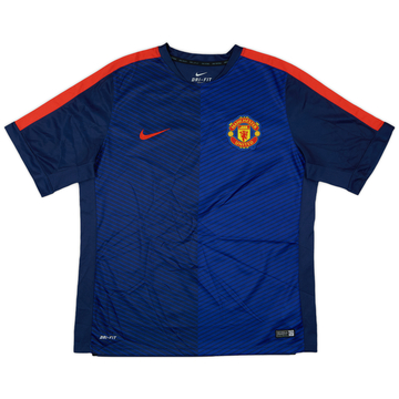 2014-15 Manchester United Nike Training Shirt - 8/10 - (XL)