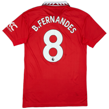 2022-23 Manchester United Home Shirt B.Fernandes #8 - 5/10 - (S)