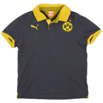 2013-14 Borussia Dortmund Puma Polo Shirt - 7/10 - (M)