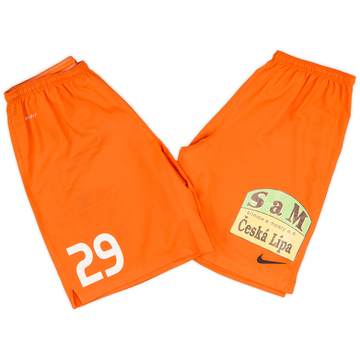 2015-16 FK Jablonec Player Issue GK Shorts # - 7/10 - (XL)