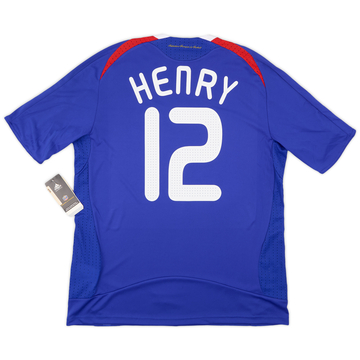 2007-08 France Home Shirt Henry #12 (L)