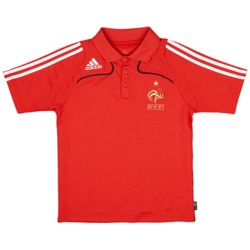 2007-08 France adidas Polo Shirt - 8/10 - (S)
