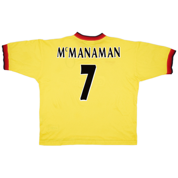 1997-99 Liverpool Away Shirt McManaman #7 - 8/10 - (XXL)