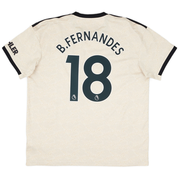 2019-20 Manchester United Away Shirt B.Fernandes #18VS
