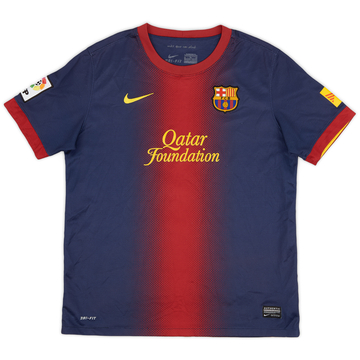 2012-13 Barcelona Home Shirt - 6/10 - (XL.Boys)