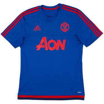 2015-16 Manchester United adizero Training Shirt - 8/10 - (M)